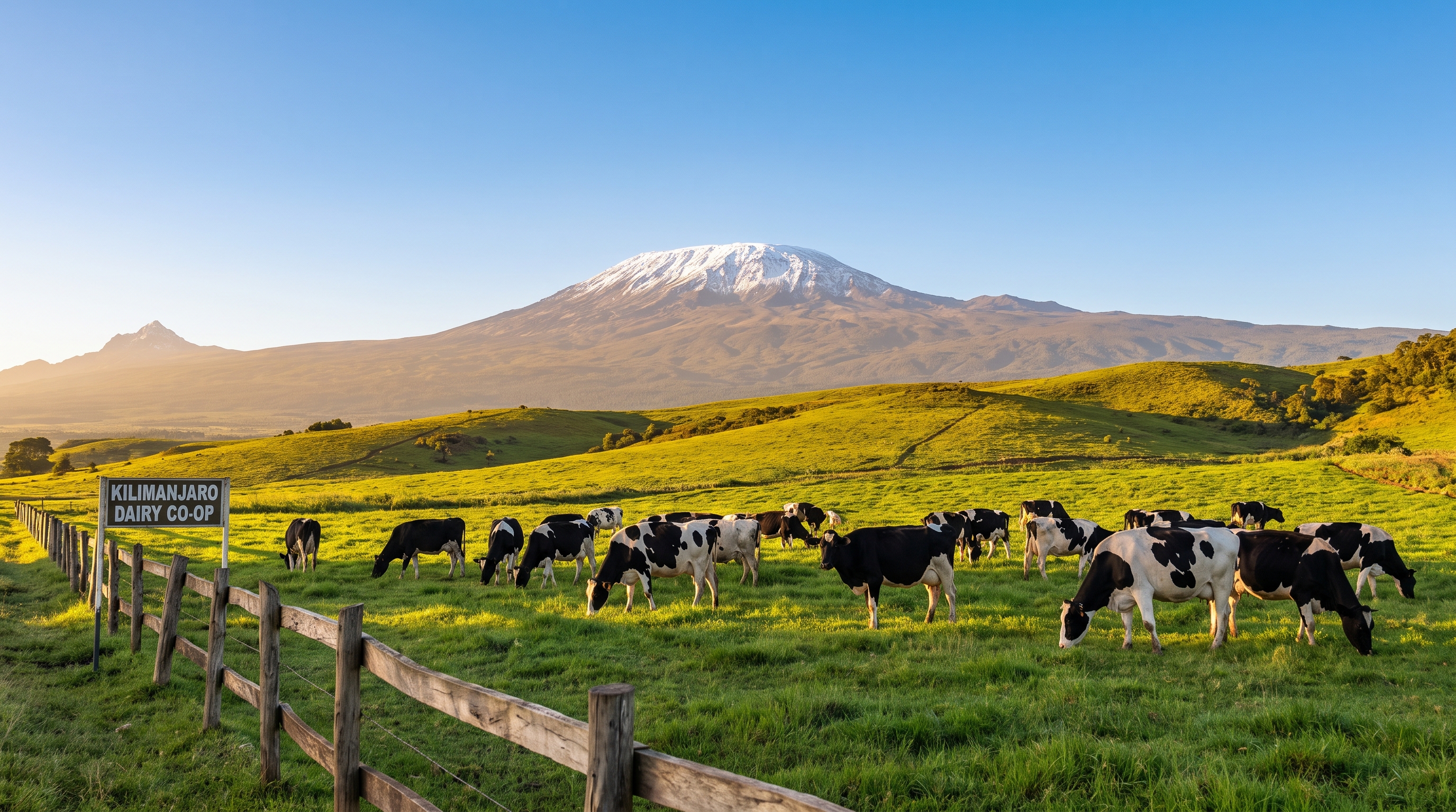 Kilimanjaro pastureland